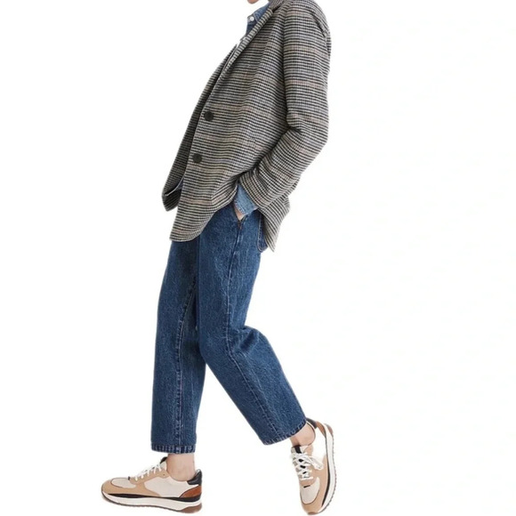 NWT Madewell Dorset Blazer in Bowne Plaid - Picture 2 of 11
